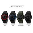 thumbnail image 2 of SKMEI SKMEI Student 5ATM Waterproof Multifunctional Sport Digital Watch with Night Light Feature - Black Color, Durable Resin & PU Design, Perfect for Active Young Men, 2 of 4