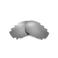 thumbnail image 2 of Walleva Titanium Vented Replacement Lenses And Black Earsocks for Oakley Racing Jacket Sunglasses, 2 of 3
