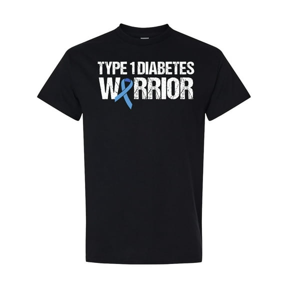 Inktastic Type 1 Diabetes Warrior T-Shirt