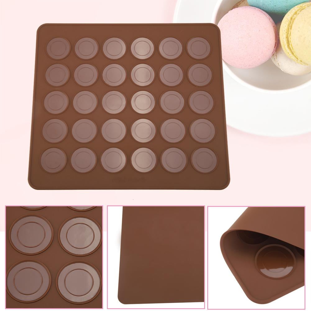 HERCHR Silicone Baking Mat, Macaroon Silicone Baking Mat NonStick