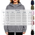 thumbnail image 5 of Vrorvz Full Zip Sweatshirt for Women Hoodies Long Sleeve Shirt Oversized Casual Fashion Jacket with Pocket, 5 of 5
