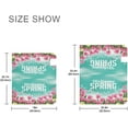 thumbnail image 3 of Spring Mailbox Covers, Daisies Tulips Mailbox Covers Oxford Cloth Post Box Cover with Magnetic Strip for Garden Yard Decor, 3 of 6