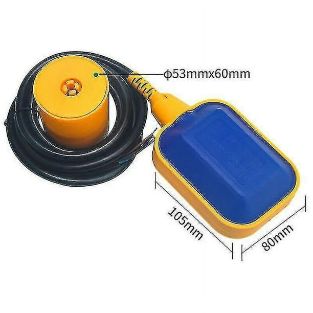 Interruptor de flotador de 220 V y 4 A que controla automáticamente el nivel de agua de la bomba del tanque de agua con cable de 2 m s202412247007