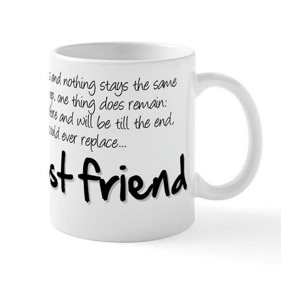 CafePress - My Best Friend Mugs - 11 oz Ceramic Mug - Novelty Coffee Tea Cup