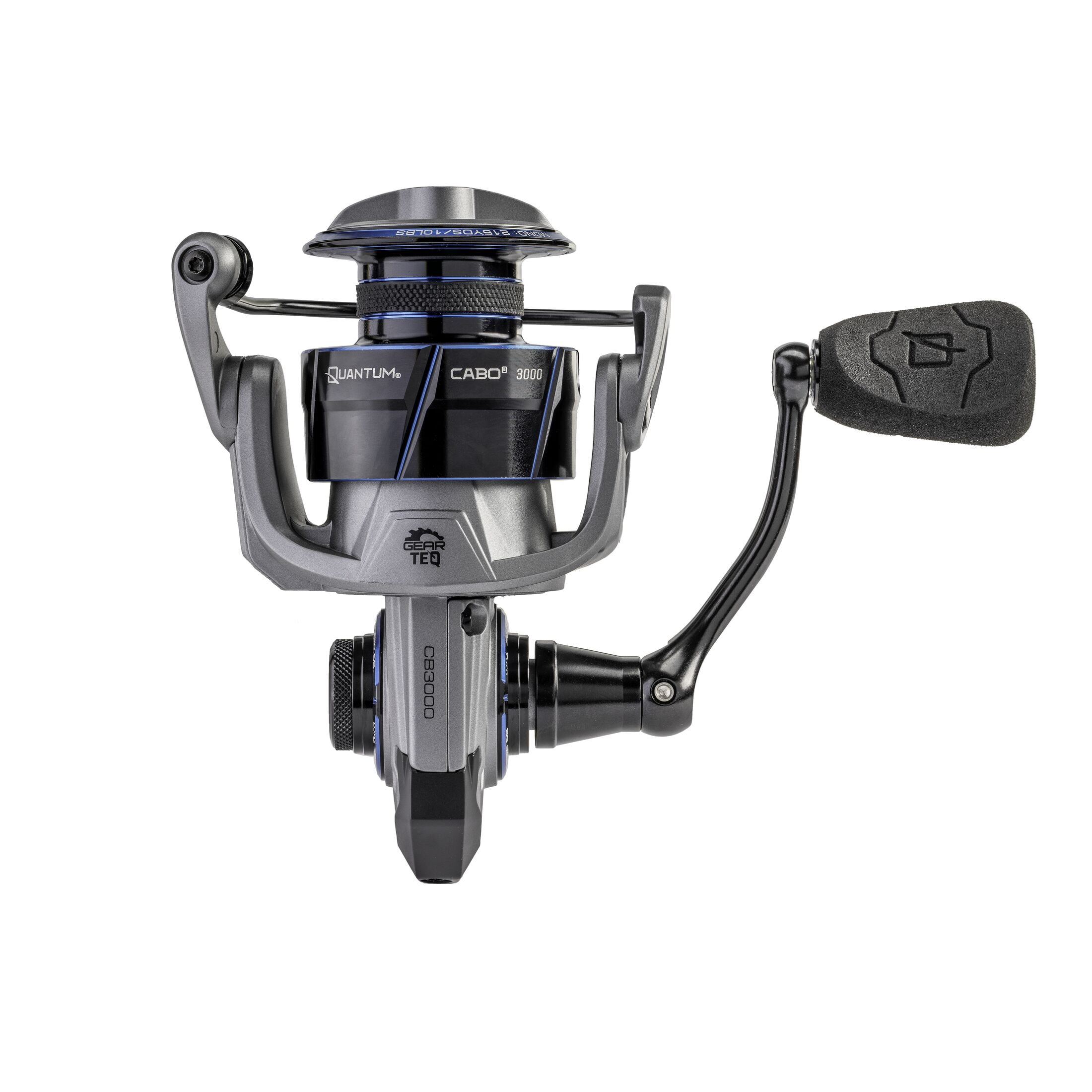 Quantum Cabo Spinning Fishing Reel, Size 3000, 6.2:1 Gear Ratio, 6+1 Bearings