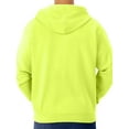 thumbnail image 5 of Men's and Big Men's Fleece Full Zip Hooded Jacket, Up to Size 3XL, 5 of 5