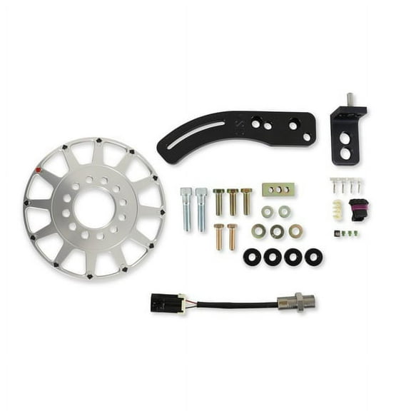 Holley EFI 556-170 EFI Crank Reluctor Kit - 8 Inch Wheel - BBC Hall Effect