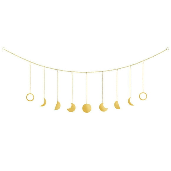 Coofit Moon Wall Hanging Set Decorative Creative Moon Garland Moon Decoration for Room