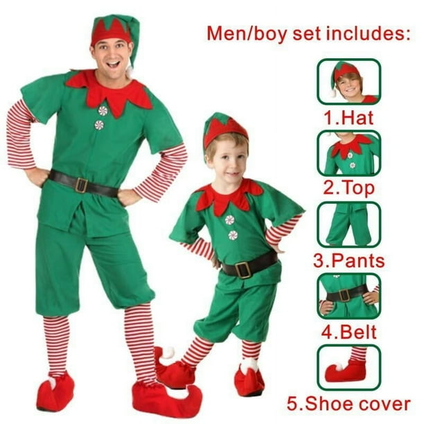 Disfraz De Niña Santa Con Capucha, Vestido Y Cinturón – Traje Rojo Para Navidad Y Fiestas De Papá Noel, Talla 7-9 Años