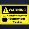 thumbnail image 3 of CafePress - Caffeine Warning Supervisor Hoodie (Dark) - Pullover Hoodie, Classic, Comfortable Hooded Sweatshirt, 3 of 4