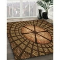 thumbnail image 2 of Ahgly Company Indoor Rectangle Patterned Blood Night Red Area Rugs, 2' x 5', 2 of 6