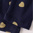 thumbnail image 5 of CYRBOKO Toddler Girls Leggings, Elastic Waist Stretch Cotton Skinny Pants Navy Size 3 T, 5 of 6