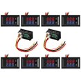thumbnail image 1 of Voltímetro digital Youyole, 10 unidades, LED dual de 0.28 pulgadas, 1 of 7