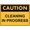 Color 644, variant on Caution Cleaning in Progress Sign Metal Tin Sign12x16 Inches Caution Danger Safety Security Warning Notice Signs