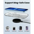 thumbnail image 4 of CIYOYO iPhone Charger, Wireless Charger for iPhone 15/14/14 pro/14 plus/14 pro max/ 13/13 pro/13 pro max/12 pro max, MagSafe Charger for AirPods 3/2/Pro with USB-C 18W PD, 4 of 7