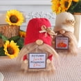 thumbnail image 2 of asddcavvf 1 PCS Fall Fall Decorations For Home Thanksgiving Farmhouse Handmade Plaid Swedish Autumn Tier Tray Table Ornament And Ornament Set, 2 of 9