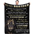 thumbnail image 1 of LHSHID Gifts for Papa Blanket Flannel Soft and Comfortable Anti static Bed Sofa Blanket 50x60in, 1 of 5