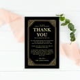 thumbnail image 3 of Koyal Wholesale Gold Art Deco Wedding Thank You Place Setting Cards for Table Reception, 56-Pack, 3 of 5