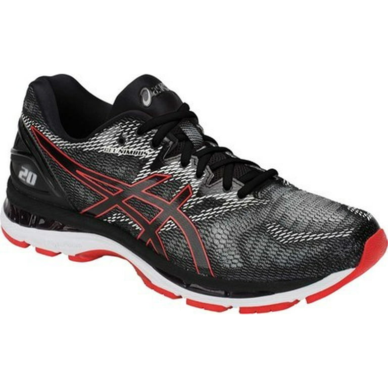 ASICS AST800N 002 10.5 Gel Nimbus 20 Men s Running Shoe Black Red Alert 10.5 D M US Walmart