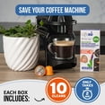 thumbnail image 4 of Caffenu Cleaning Pods compatible with Nespresso OriginalLine 10 Cleaner Capsules to enhanced Coffee Flavor. Use with Descaling Kit., 4 of 7