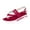 Red, variant on VerPetridure Women's Sandals Adjustable Buckle Peep Toe Slingback Platform Wedge Sandals Casual Beach Sandals Walking Shoes