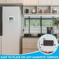 thumbnail image 4 of ic Kitchen Timer Clock - Digital Visual Timer - Bright Display - Countdown & Stopwatch - Loud Beep - Multifunction Timer (white), 4 of 4