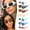 Beige, variant on Womens Mens Sunglasses LSQii Square Plastic Frame Lightweight Classic UV Protection Unisex Polarized Sun Glasses 70s Retro Summer Trendy Mint Green