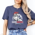 thumbnail image 2 of Bella Canvas Mamasaurus T Shirt Funny Dinosaur Family Mom Gift Tee, 2 of 6