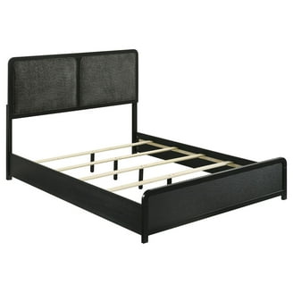 Headboard, Rivet Nailhead, Tufted, Full Queen, White, Velvet