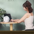 thumbnail image 3 of Camping Fan with Light, USB Desk Fan Rechargeable Fan, Portable Outdoor Small Hanging Tent Fan, 3 of 5
