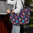 thumbnail image 7 of Daiia mushroom Skull star Beach Travel Bag - Water-Resistant Beach Bag, Lightweight Tote with 7 Pockets for Women and Men - Gym,Pool,Camping,Reusable Grocery Bag, 7 of 7