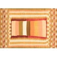 thumbnail image 1 of Ahgly Company Indoor Rectangle Abstract Orange Contemporary Area Rugs, 3' x 5', 1 of 1