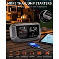 thumbnail image 4 of Jump Starter UPFOX 3000A con compresor de aire de 12 V y pantalla LED, 4 of 8
