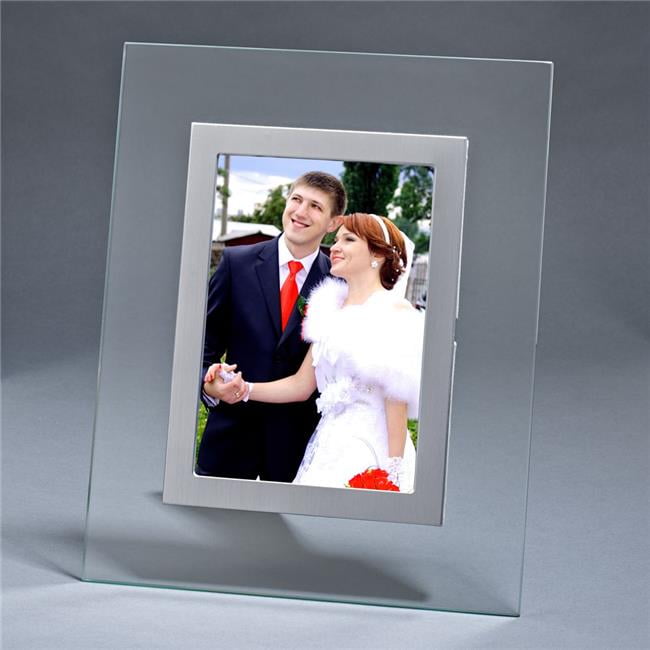 5 x 7 in. Clear Glass Frame White Walmart Canada