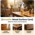 thumbnail image 3 of Floor Care Wood Floor Restorer, 2026 Upgrade Wood Floor Cleaner to Restore Natural Luster, Easy and Simple Shine Enhancer for Hardwood and All Indoor Sealed Living Room Floors, 3 of 6