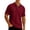 #02 Wine, variant on Breeze Polo Shirts for Men Beer Belly Texture Stretchy Quick Dry Golf Shirt Summer Casual Short Sleeve Collared Top,5XL,White