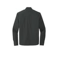 thumbnail image 4 of MERCER+METTLE Unisex Long Sleeve Stretch Woven Shirt | Lightweight Button Up for Men & Women, Business Casual Shirt - Anchor Grey 3XL, 4 of 4