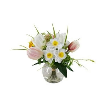 Martha Stewart Tulip Daffodil Centerpiece