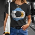 thumbnail image 4 of Argentina Soccer Argentinian Flag Boys Mens Kids Tshirt, 4 of 6