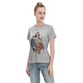thumbnail image 4 of T-Shirt Basique à Manches Courtes pour Femmes Naruto Shanks, 4 of 6