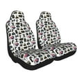thumbnail image 2 of Cauagu Cool Camera Print Car Seat Covers,Universal Automotive Seat Covers Car Seat Protectors Easy to Install Car Cover Car Accessories Auto rucks Van & SUV-1, 2 of 9