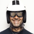 thumbnail image 2 of OULII Winter Riding Goggles Eyewear For Skiing Snowboarding Cycling Motorcycle With Black Frame Brown Lenses, 2 of 5