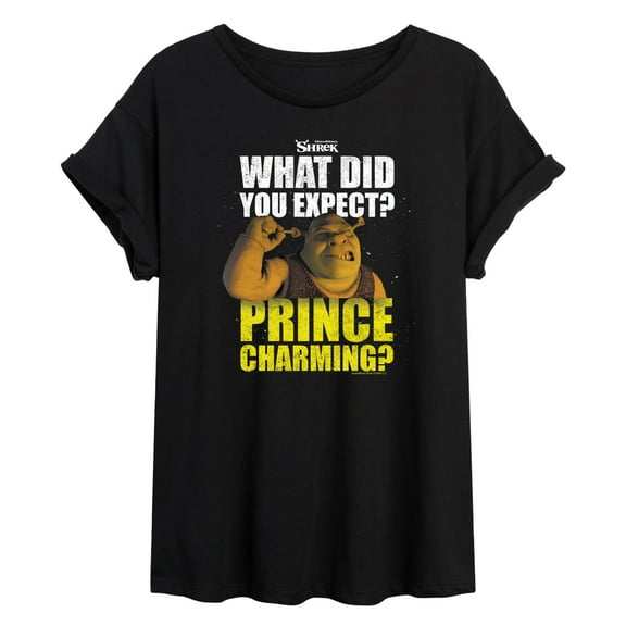 Shrek - What Did You Expect Prince Charming - Women's Oversized T-Shirt