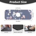 thumbnail image 2 of Sikiie Watercolor Flowers Butterfly Splash Guard for Sink Faucet-1 PC Super Absorbent Fast Drying Mat Sink Gadgets-Splash Guard for Kitchen, Sink Mat, 2 of 7