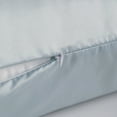 thumbnail image 3 of Flxxie Satin Silky Slip Cooling Body Pillowcase, Body Pillow Cover with Hidden Zipper, 20x54 Inches, Silver Gray, 3 of 5