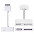 thumbnail image 1 of 30-Pin to HDMI TV AV Cable Adapter Video Converter + Charging | Support iOS 9.3 | Extender Mirror Projector, TV, Monitor |, 1 of 7