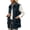 Navy, variant on Staron Women's Sleeveless Vests for Women Casual Basic Collared Button Down Loose Fit Fall Winter Coat Jacket Vest, Army Green L