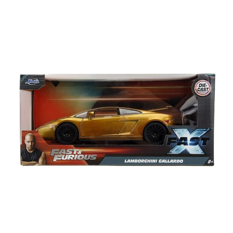 Jada Collectible Toy Lamborghini Gallardo Gold Metallic Fast