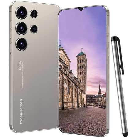 S24 Ultra5G Unlocked Phone - 6.3 inch incell water drop screen look, 3GB+32GB super storage, 8+16 MP camera.