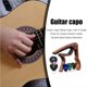 thumbnail image 3 of Guitarra Capo De Metal Con 6 Púas De Guitarra Para Guitarra Eléctrica Ukulele Bass Banjo Mandolin Yuarrent OD009272-00, 3 of 7